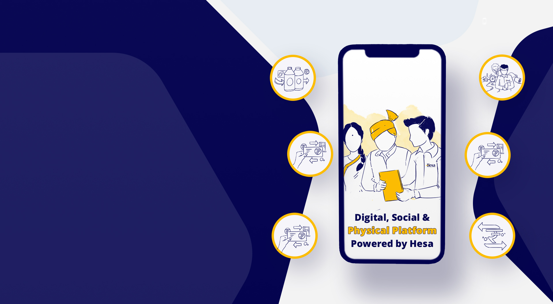 Digital Social and Physical Platform Powered by Hesa